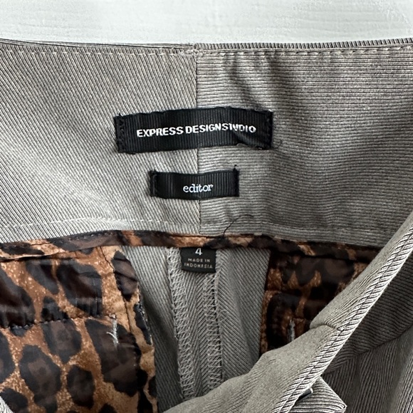 Express Taupe Dress Trousers - Editor - Picture 2 of 8